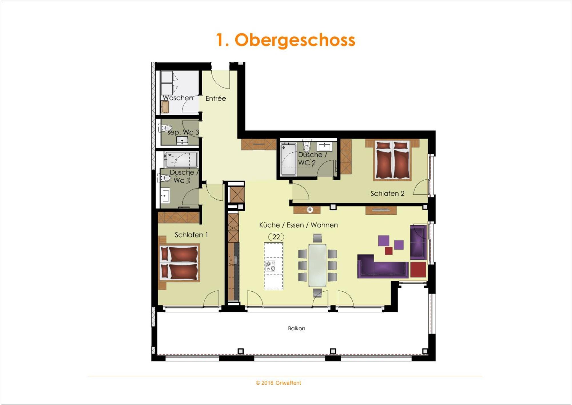 Apartment Jungfraucenter Brienzersee - Griwa Rent Interlaken Eksteriør bilde